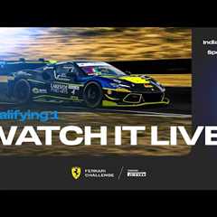 Ferrari Challenge North America - Indianapolis, Qualifying 1