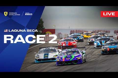 LIVE Ferrari Challenge North America - Laguna Seca, Race 2
