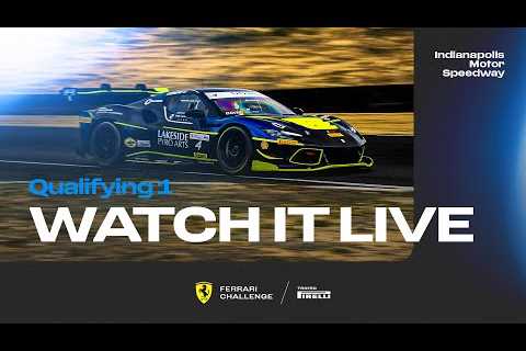 Ferrari Challenge North America - Indianapolis, Qualifying 1