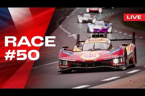 LIVE LE MANS 24 RACE Onboard car #50 | Ferrari Hypercar WEC - Part 3