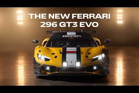 Introducing the Ferrari 296 GT3 Evo