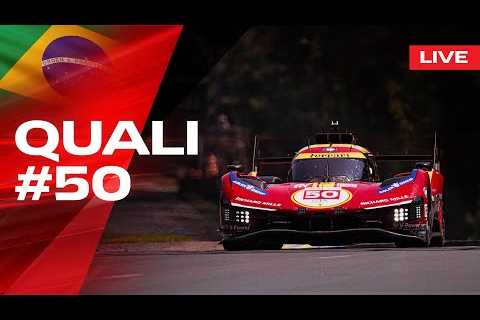 LIVE QUALI Onboard car #50 for 6 Hours of São Paulo | Ferrari Hypercar