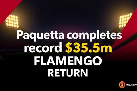 Paqueta completes record £35.5m Flamengo return after mental strain