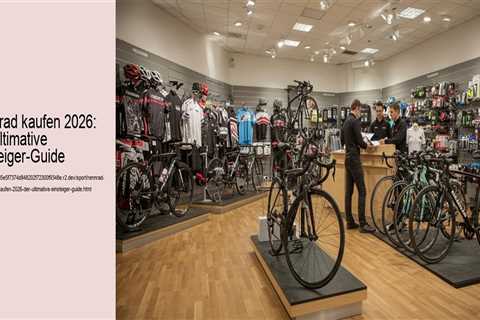 Rennrad kaufen 2026: Der ultimative Einsteiger-Guide