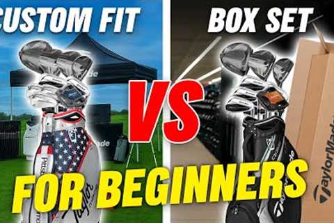 BOX SET GOLF CLUBS VS CUSTOM FIT GOLF CLUBS - BEGINNERS GUIDE