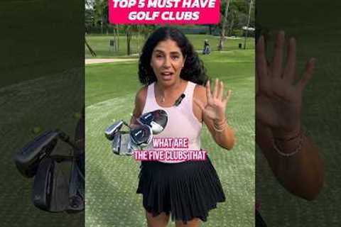5 Golf Clubs YOU need ~ Beginner Golfer Basics