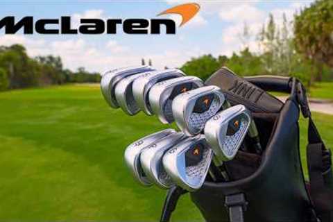 I played with the NEW McLaren Golf Clubs!